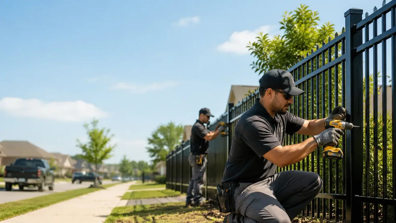 Metal Fence Installation in Chatham, MI